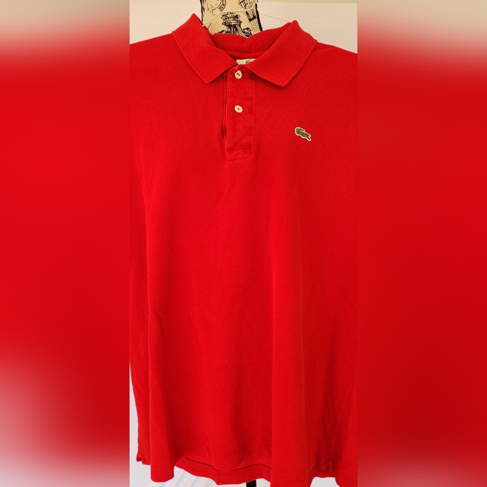 Original red 240 polo lacoste
